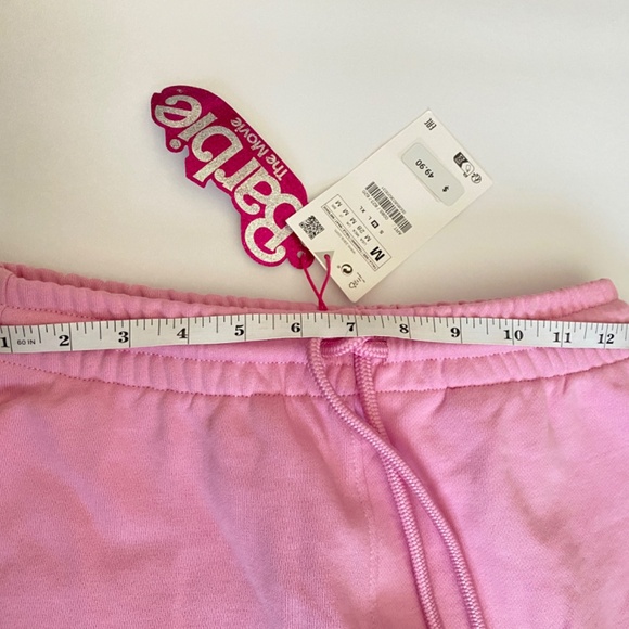 Barbie NWTBarbie Zara pink woman’s sweatpants Sz Medium - Picture 9 of 15